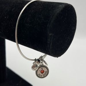I heart my dog bracelet